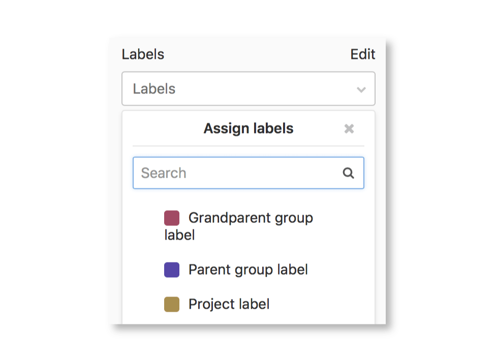 Assigning and filtering by subgroup labels