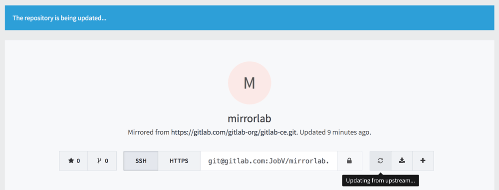 Mirror any repository automatically in GitLab 8.2 EE