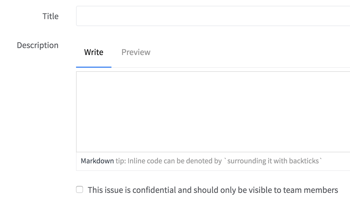 Use confidential issue for sensitive matters in GitLab 8.6
