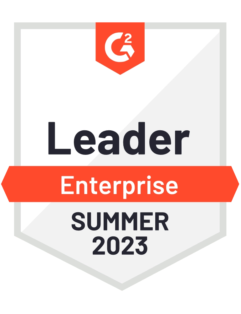 G2 Enterprise Leader - Summer 2023