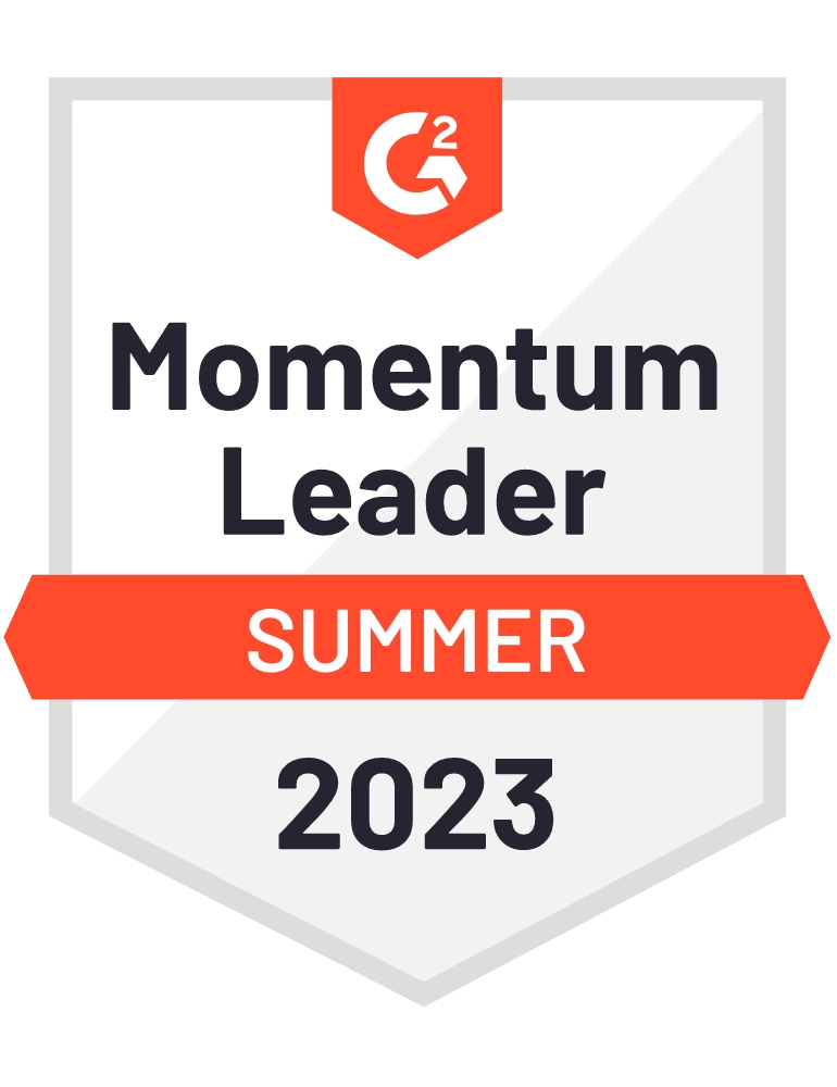 G2 Momentum Leader- Summer 2023