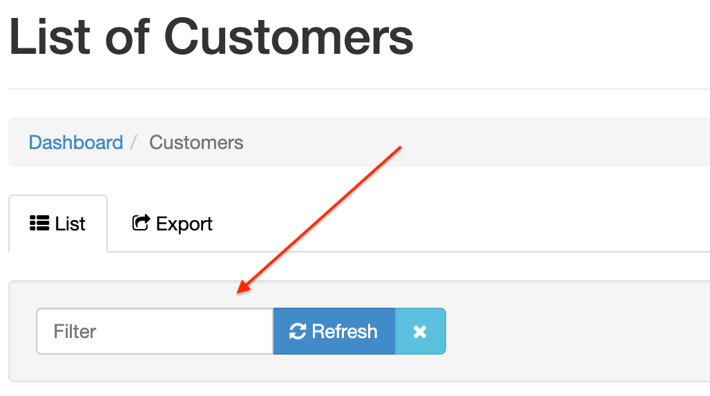 Search box in customers.gitlab.com customers section