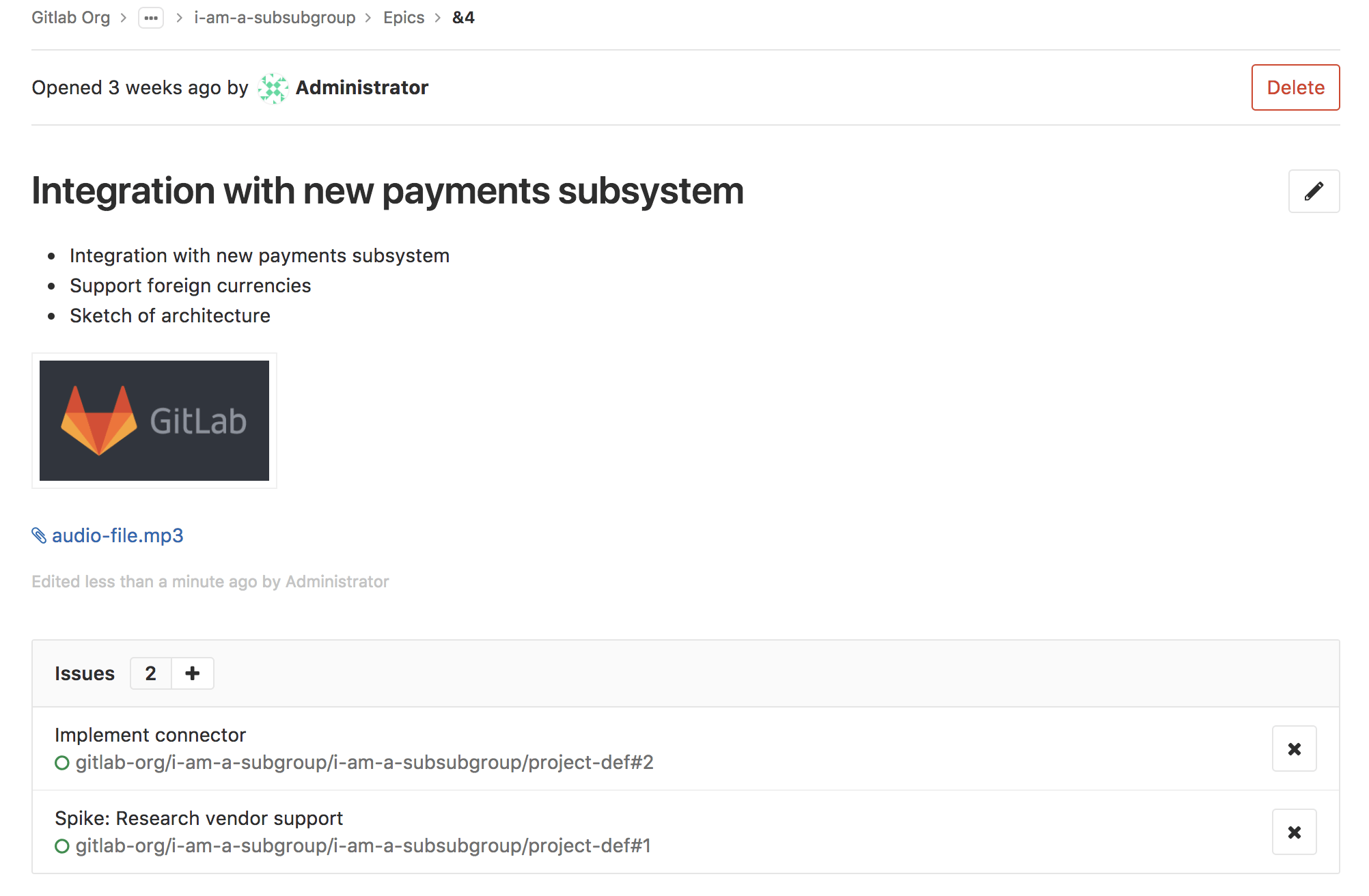 Gitlab Gantt Chart