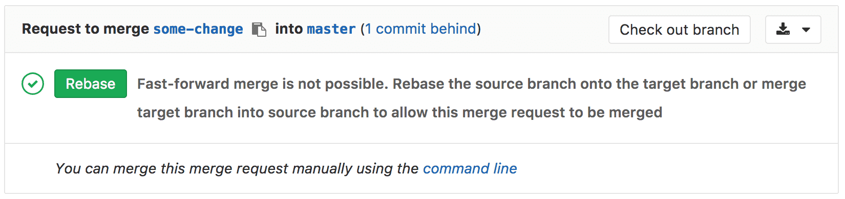 Иллюстрация к Rebase and fast-forward in CE