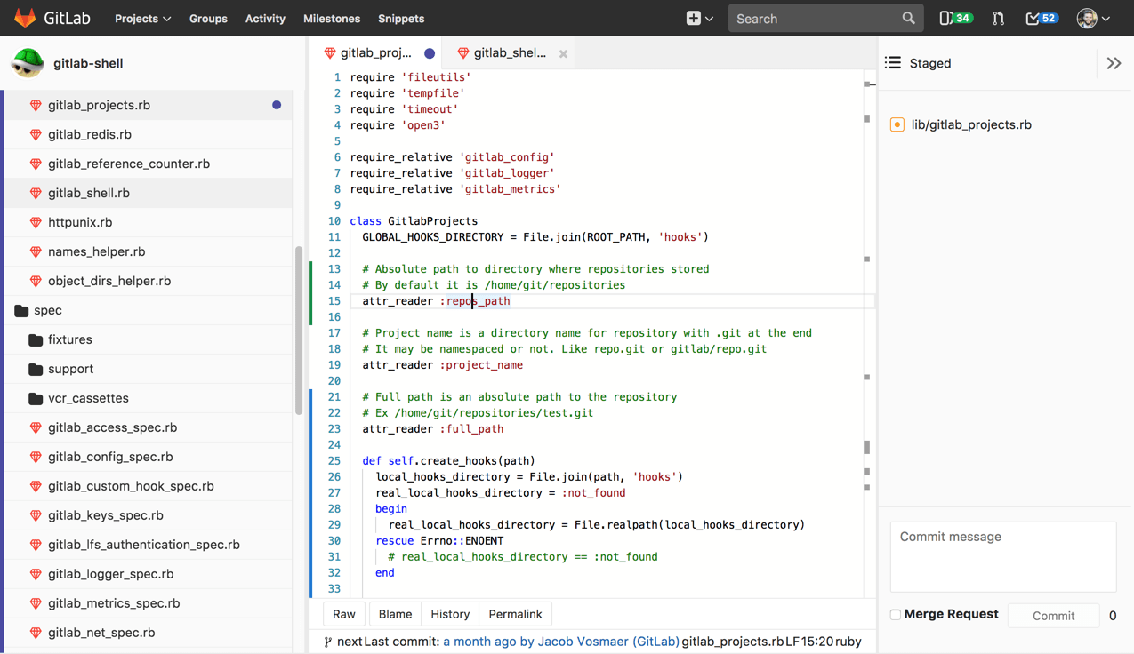 Web ide gitlab что такое