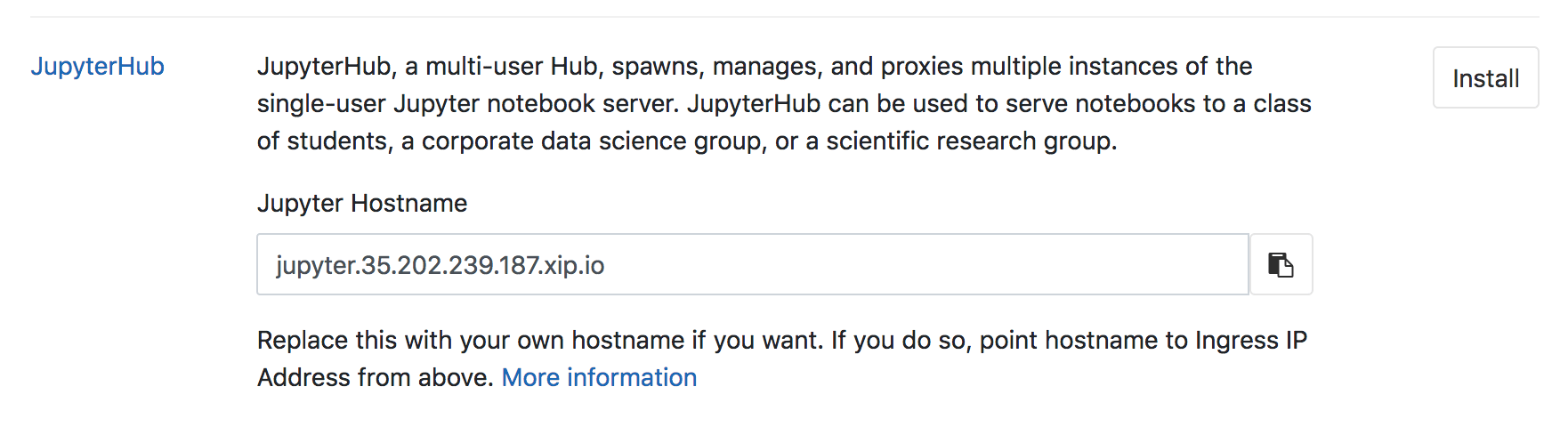 Hacker News - easily deploy and integrate jupyterhub with gitlab