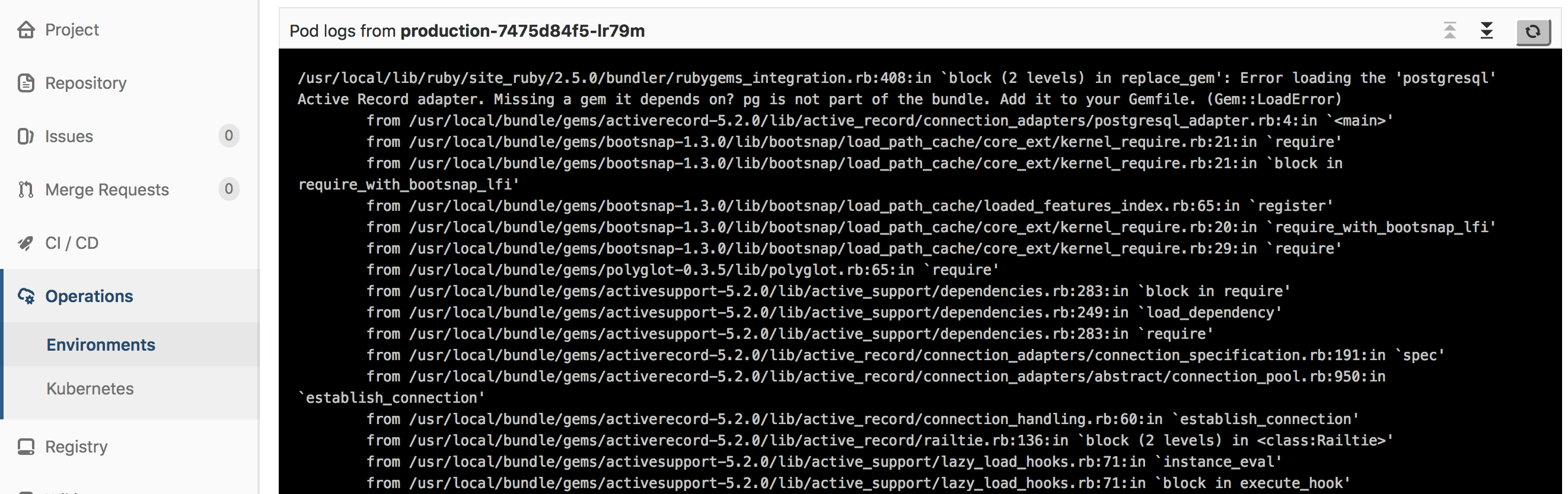 查看Kubernetes荚日志