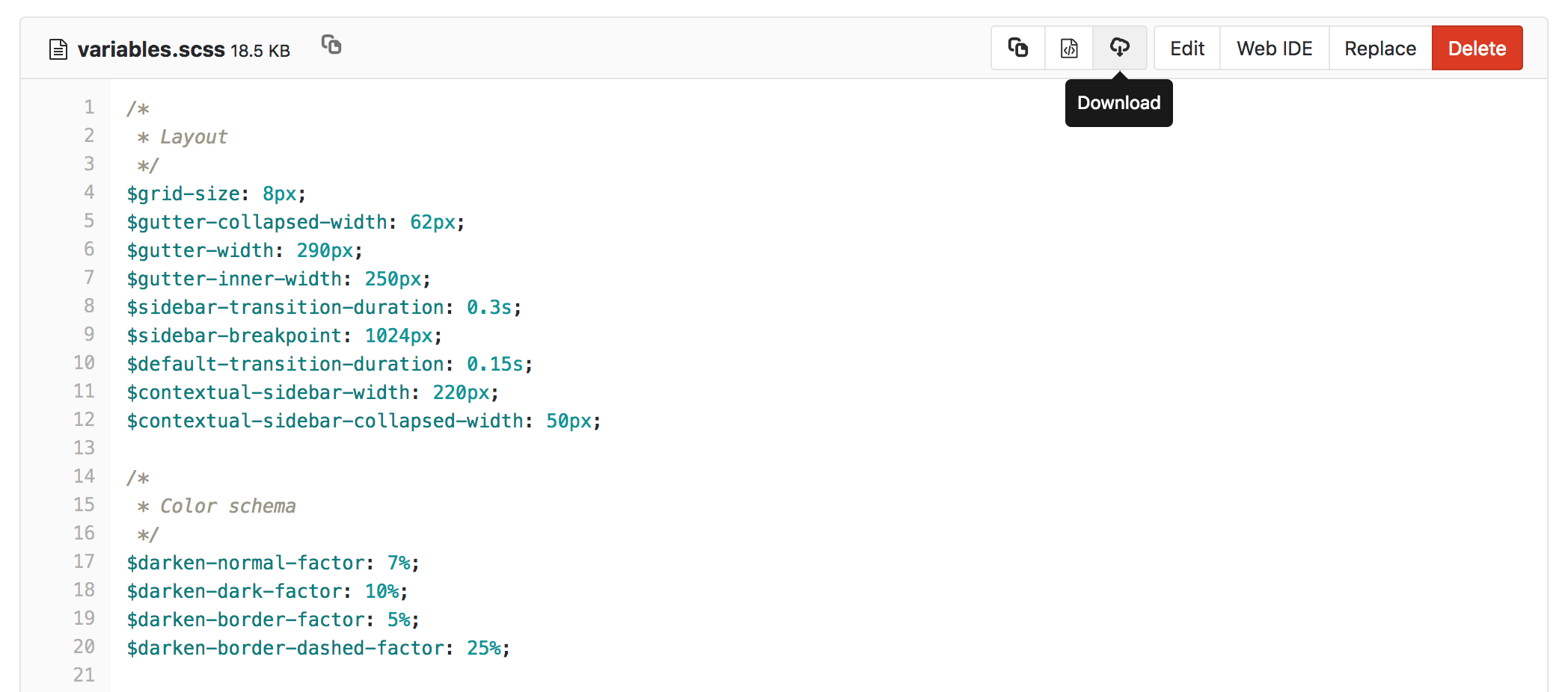 git reset specific file