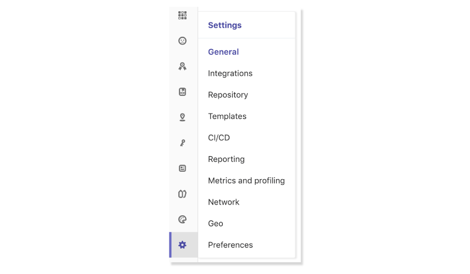 Improve Admin Area settings structure