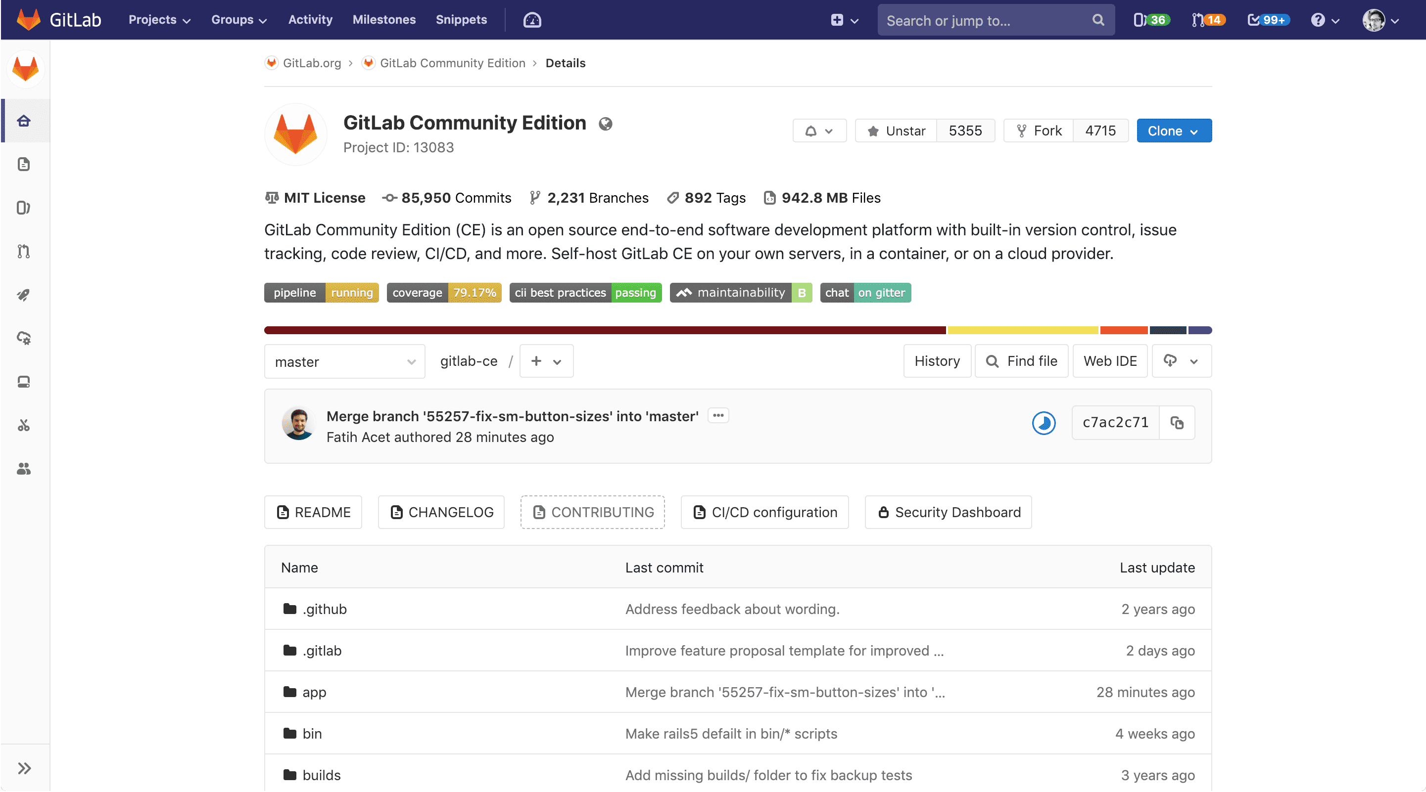 Gitlab управление проектами