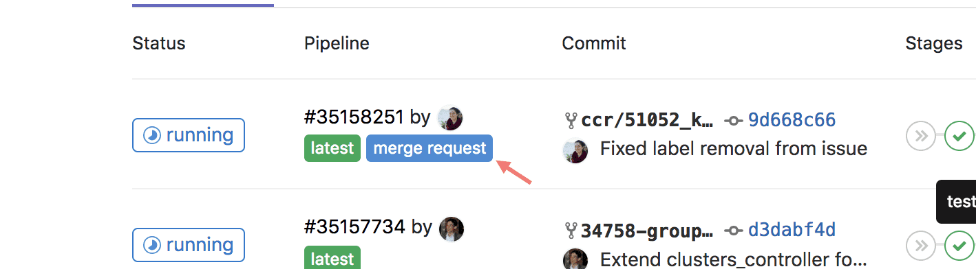 Merge Request Pipelines