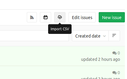 Import issues CSV