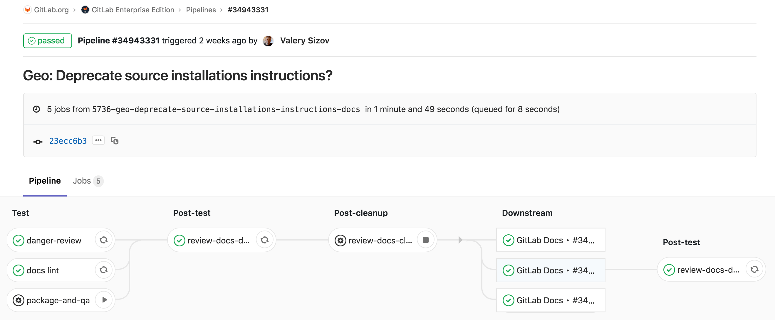 Cross-Project Pipelines