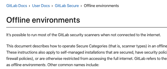 Enhanced Secure workflows for use in offline environments