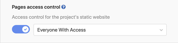 Access Control for Pages is now enabled on GitLab.com