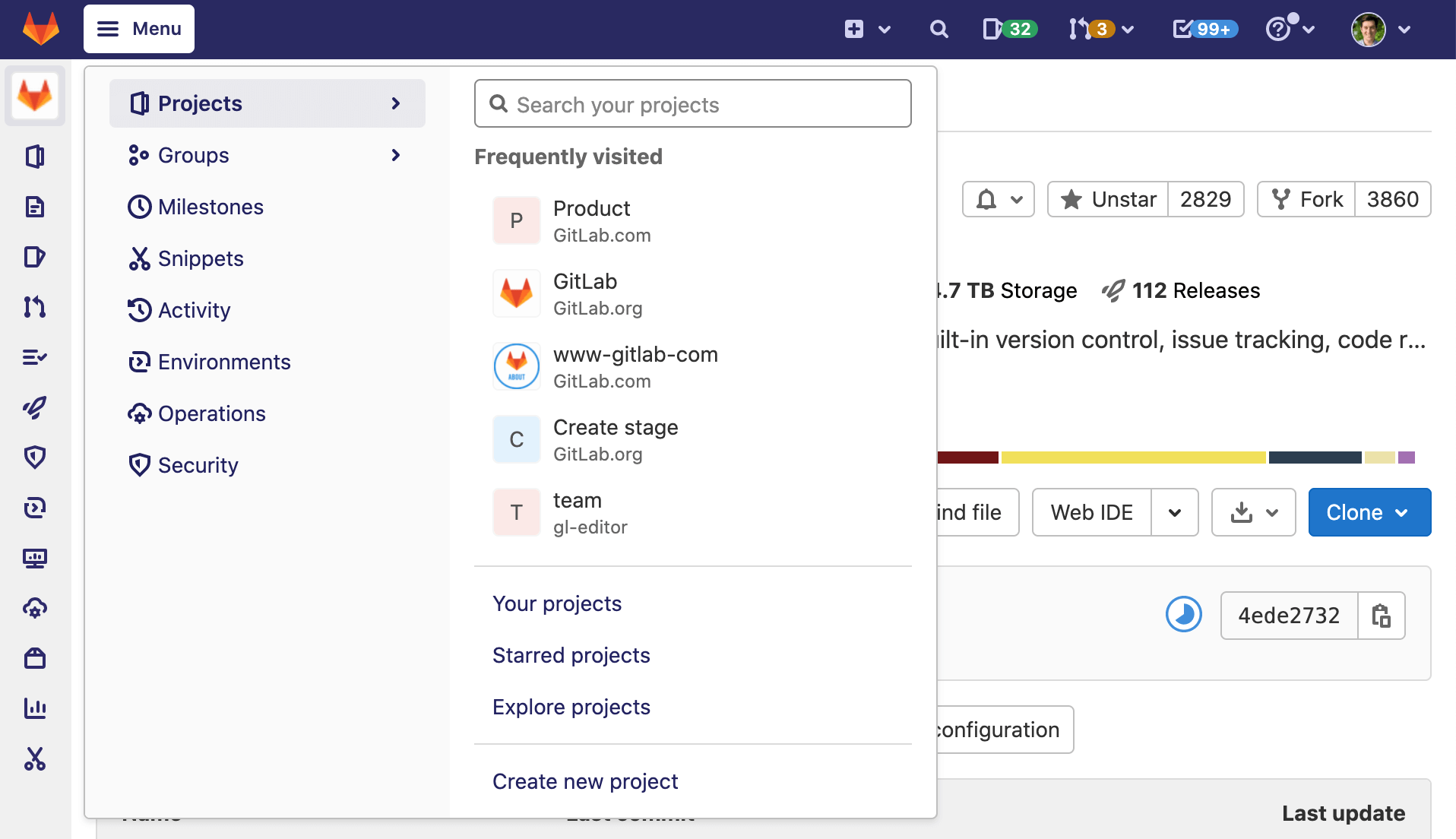 Consolidated Top Nav 