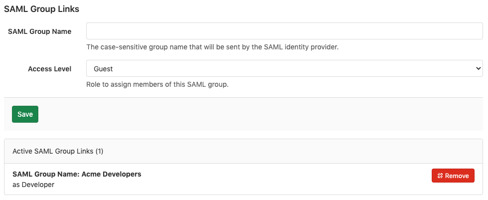 SAML Group Sync for self-managed GitLab