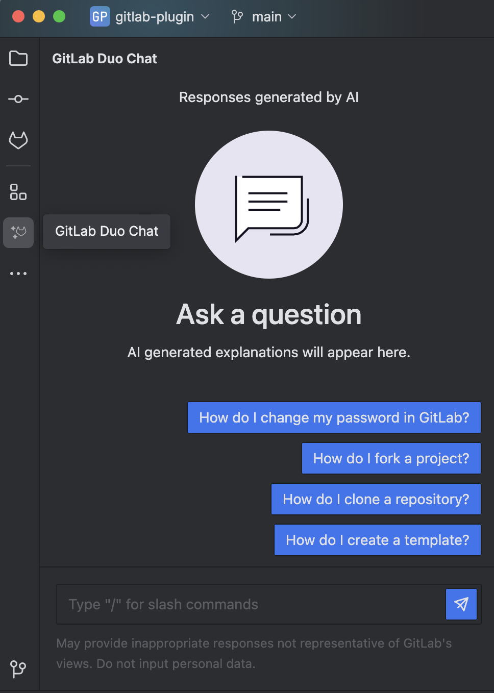 GitLab Duo Chat available in JetBrains IDEs