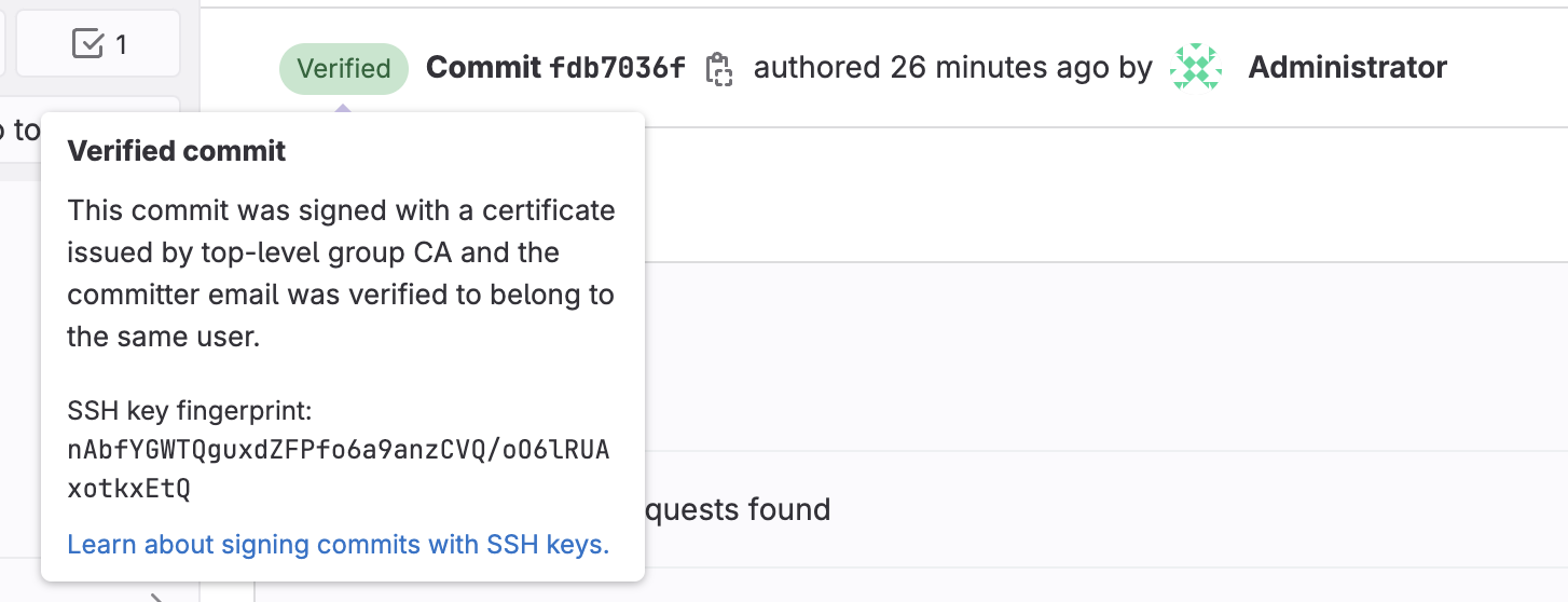 Authenticate and sign commits with SSH certificates