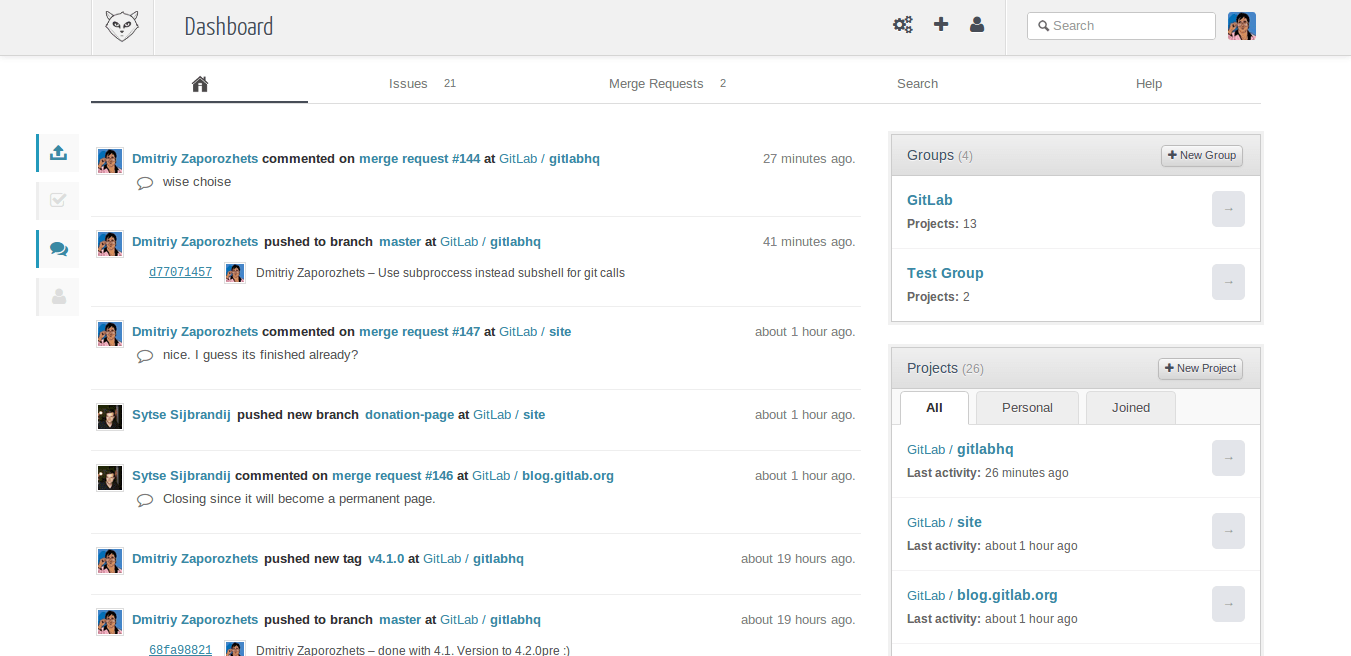 GitLab 4.1 | GitLab 