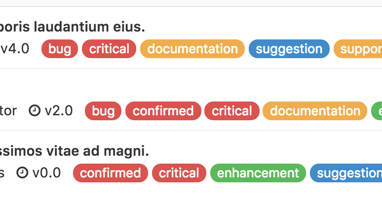 GitLab 8.15の一意のラベル