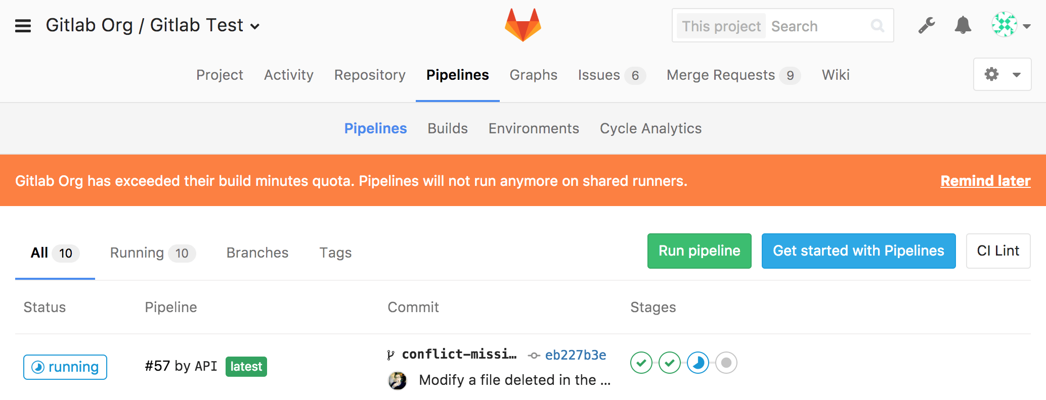 Gitlab ce