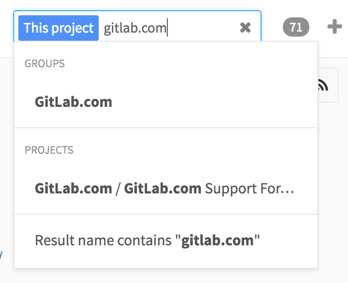 Location Aware Search in GitLab 8.7