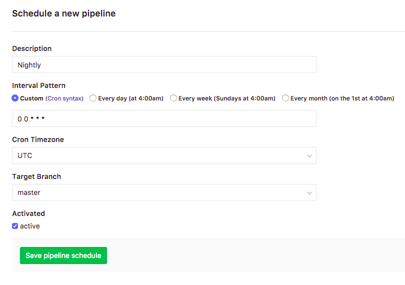 Gitlab ci pipeline