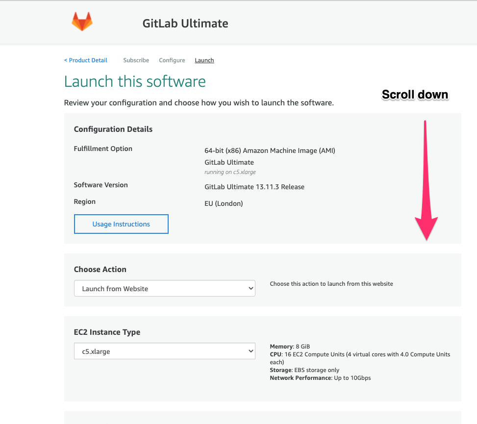 how to install gitlab on aws ec2