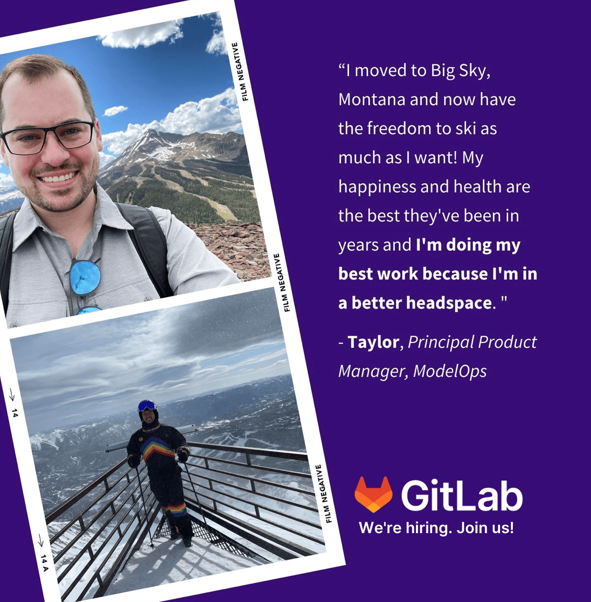 GitLab Remote Work Promo with Taylor