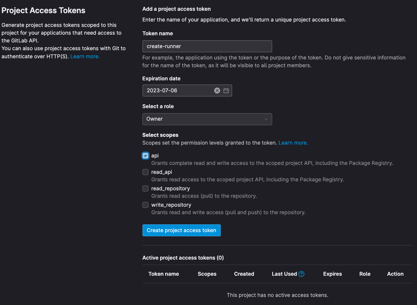 GitLab Runner registration workflows