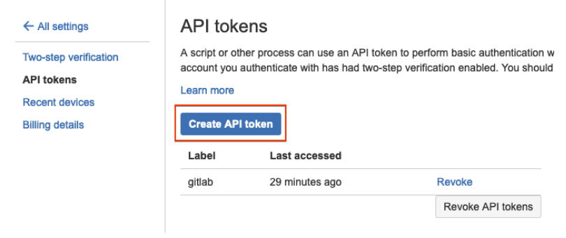 Create API Token in Jira