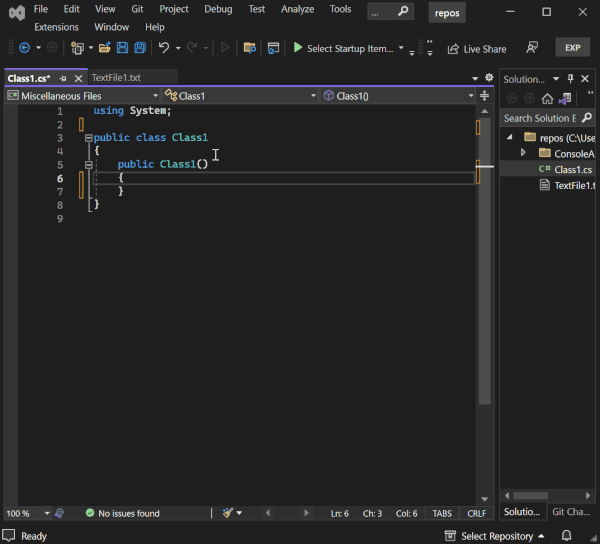GitLab Code Suggestions in Visual Studio