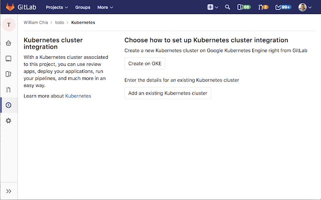 Add your Kubernetes cluster