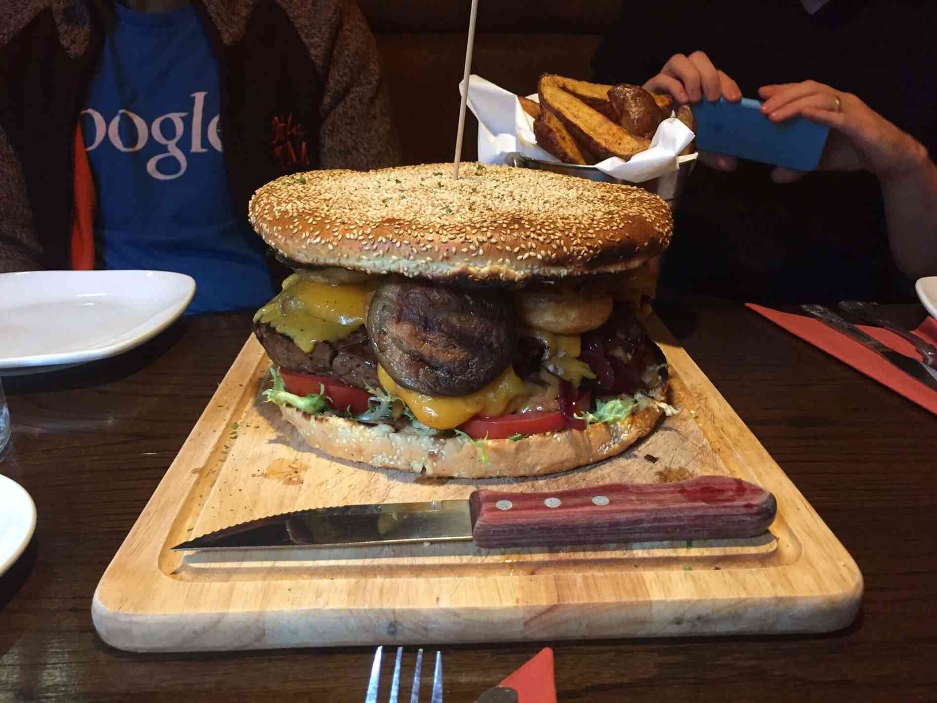 Giant Hamburger photo