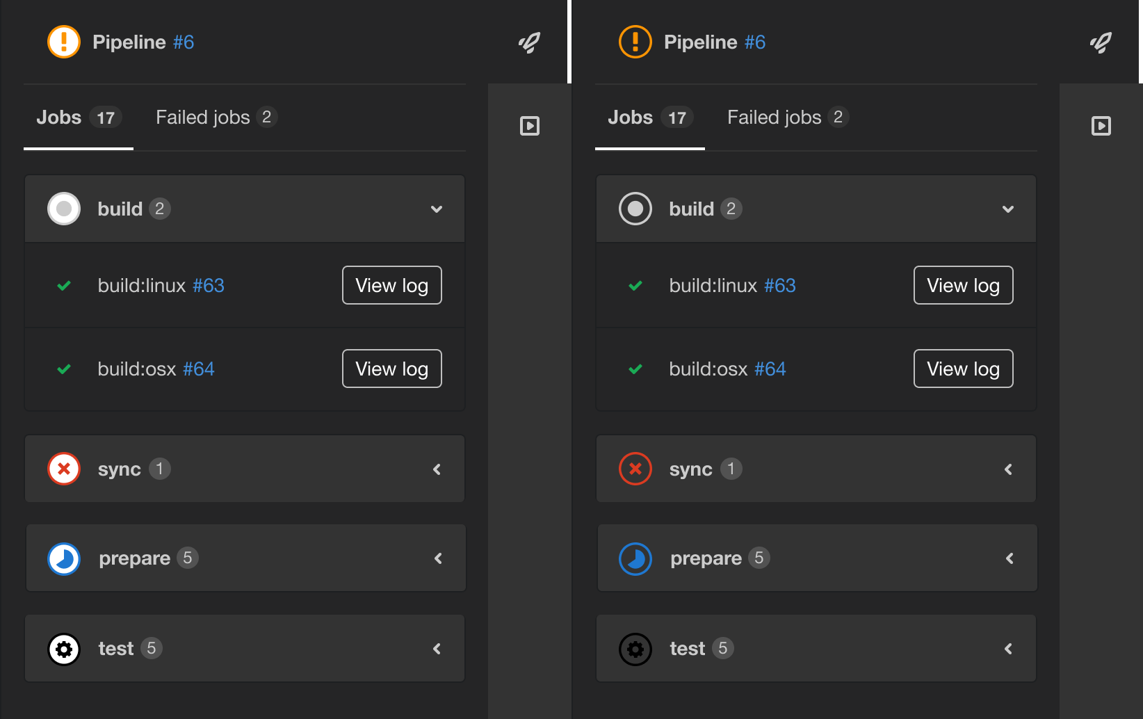 Icons with and without background fill changes