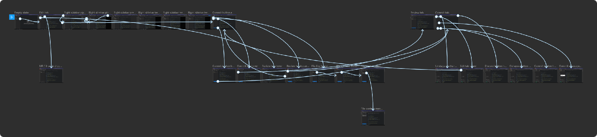 Web IDE Figma prototype