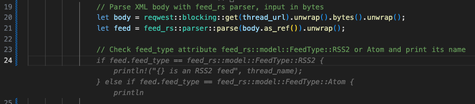 Instruct Code Suggestions to match against specific feed types