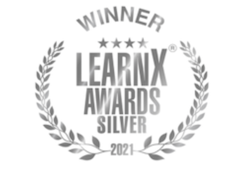 LearnX silver award