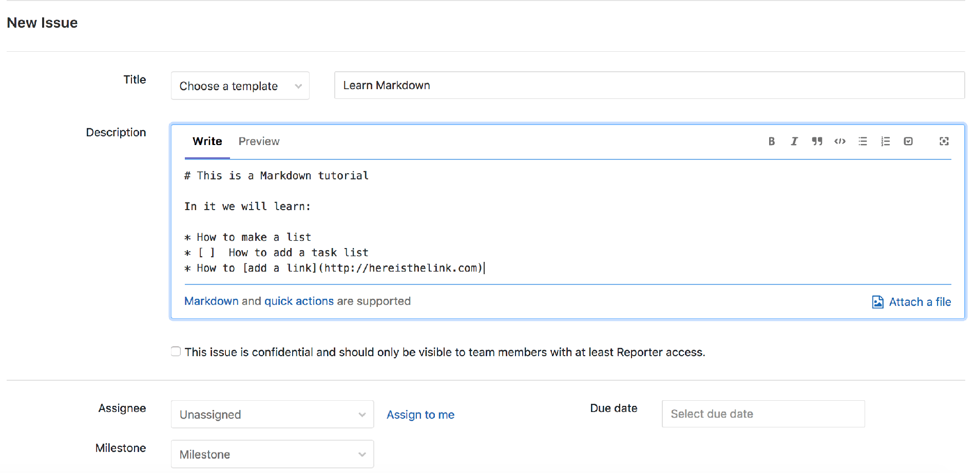 gitlab markdown table