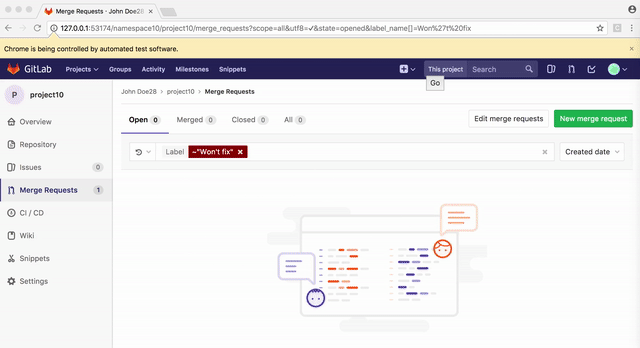 Tests Executing in Chrome