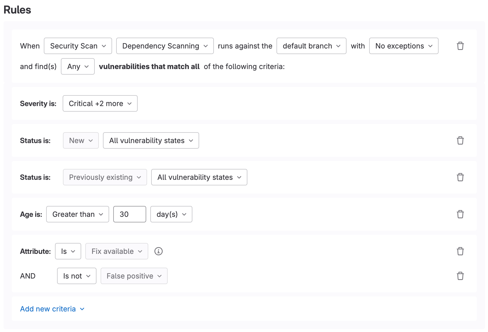 Scan result policy filters enable precision in security compliance