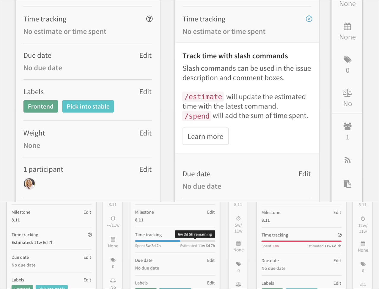 Time tracking