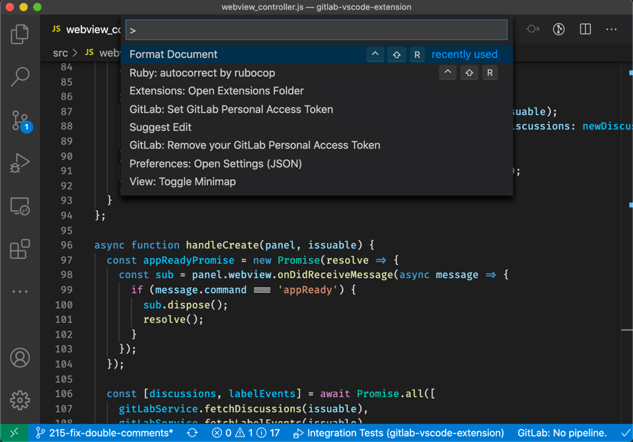 visual studio code extensions command line