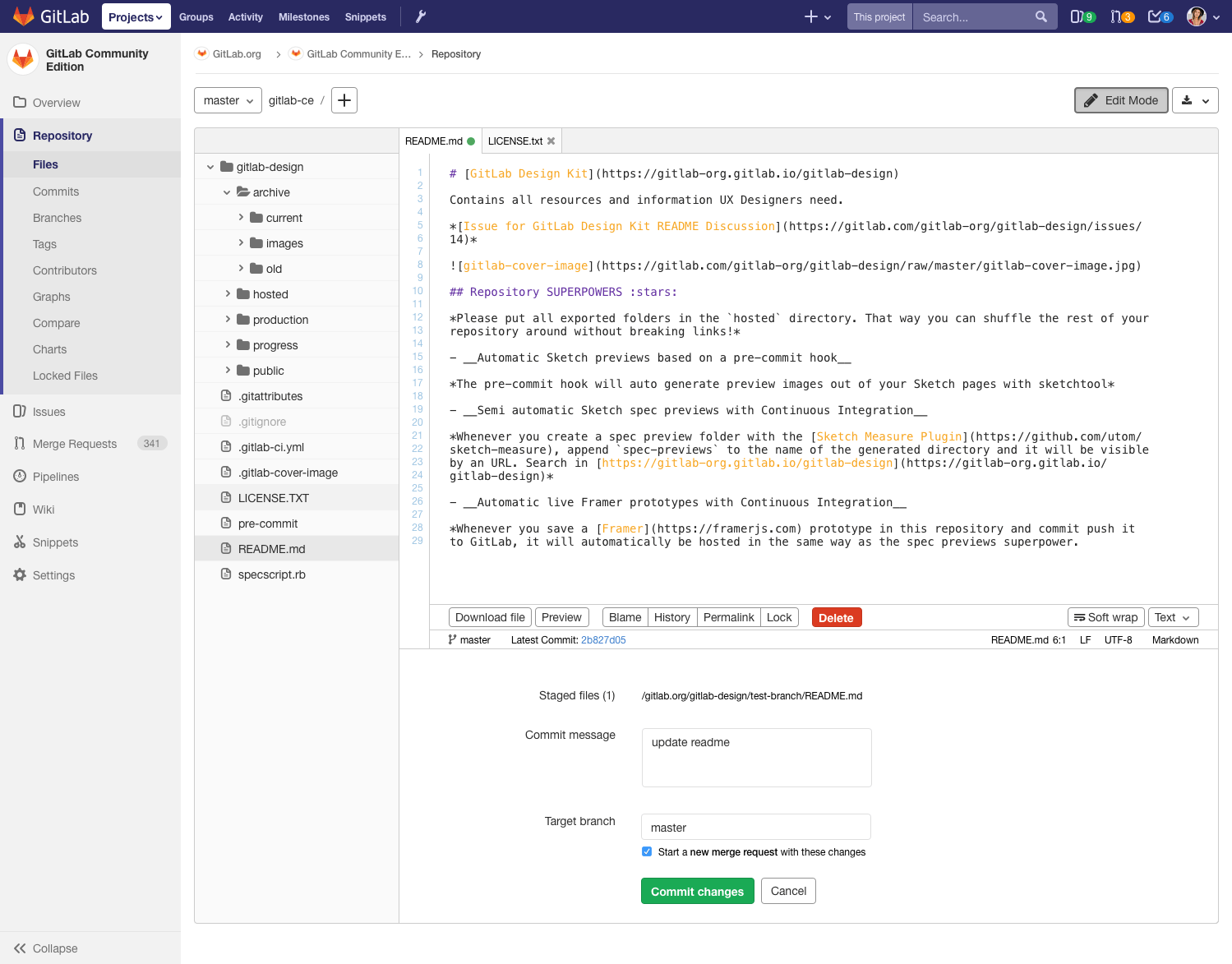 Web ide gitlab что такое