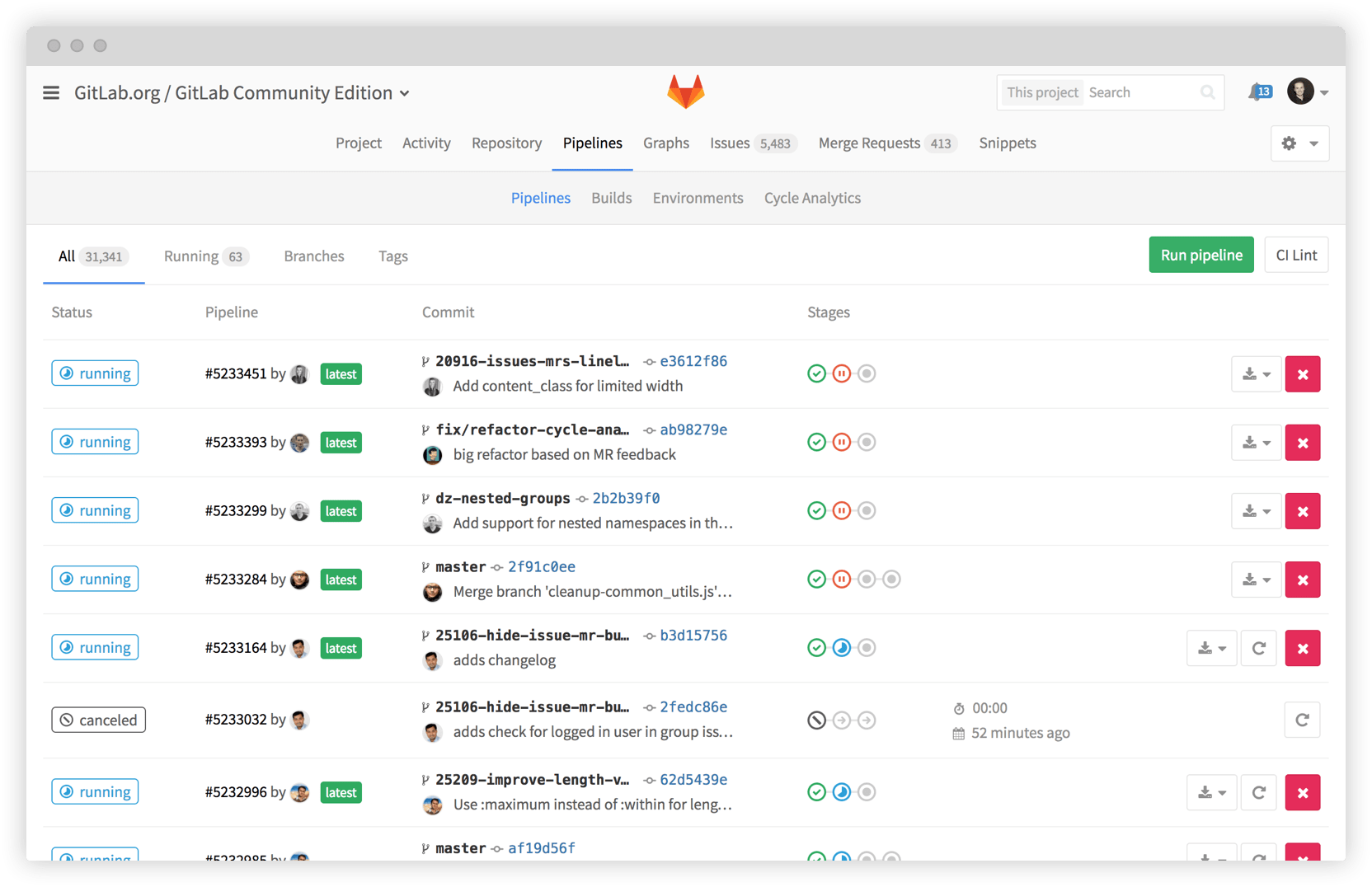 best git client for gitlab