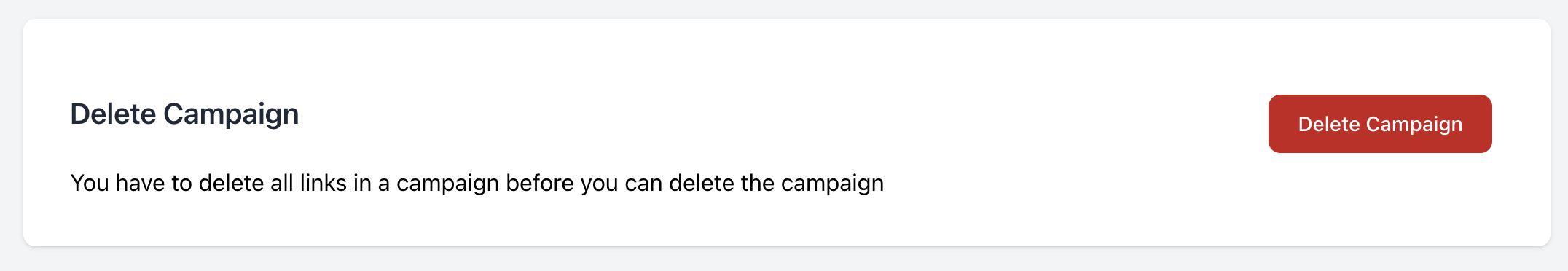 Delete Campaign image