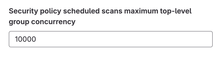 Manage scheduled scan execution pipeline concurrency